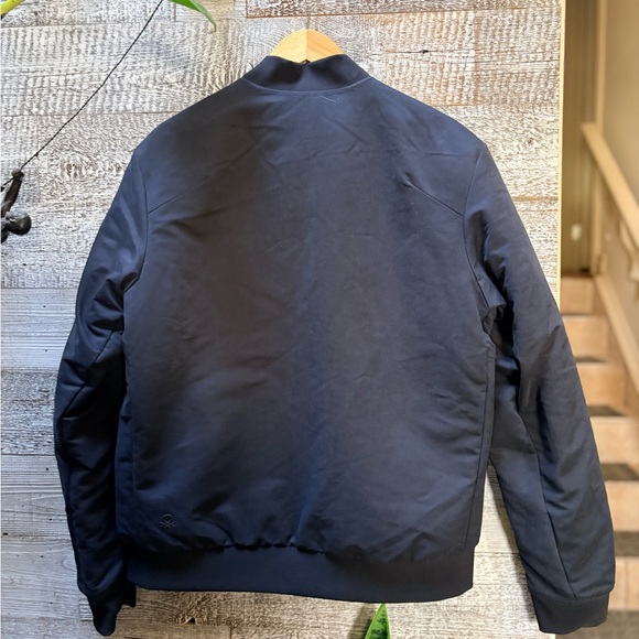 United Colors Of Benetton | NWT Reversible Quilted Jacket - Men's M, Navy - FLAW - Picture 10 of 13